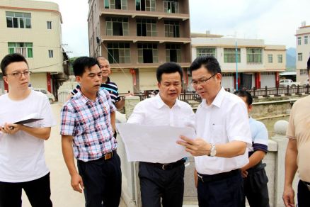 朱汉东到枫朗镇大埔角村调研 “红色村”党建示范工程建设情况