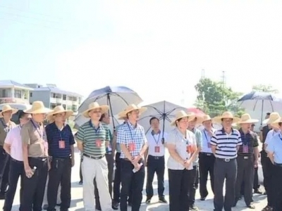 丰顺县政协组织开展交通重点项目建设视察暨县政情通报座谈活动