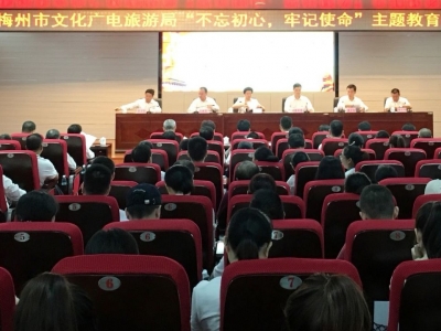 市文广旅游局：以文旅发展实效检验主题教育成效