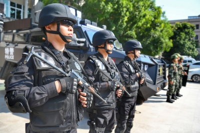 “暴龙”出击！警用“黑科技”亮相五华街头，场面震撼！