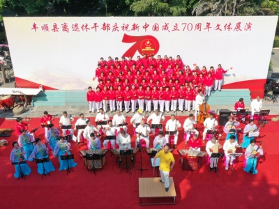 献礼新中国成立70周年！丰顺这些“老同志”嗨起来了...