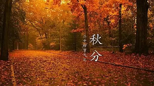23日15时50分“秋分”：暑退秋澄转爽凉，日夜均长
