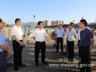 朱国城率队开展巡河调研工作：打造一江两岸美丽风景线