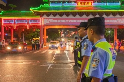 “蓝朋友”出动！梅江警方组织开展统一清查打击行动