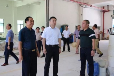 熊锋松带队到高陂镇调研：按时完成各项建设工作