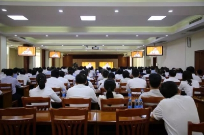 大埔组织收听收看全市“不忘初心、牢记使命”主题教育工作视频会议