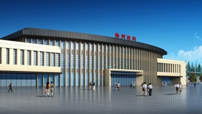 来了！来了！梅汕高铁梅州西站用上自来水了！
