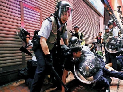 打响头炮！元朗区通过议案，支持香港警方依法止暴制乱