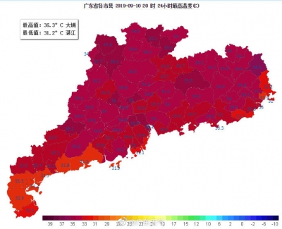 热到融化！梅州这个地方又夺全省高温冠军，快来看看啥时能降温