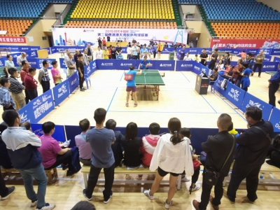 第二届粤港澳大湾区乒乓球联赛梅州赛区收拍啦！三项目冠军队将参加总决赛~