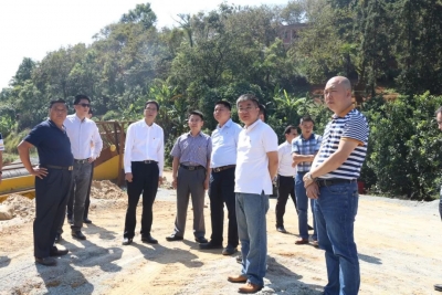 广州金控集团一行到大埔开展“不忘初心、牢记使命”调研活动