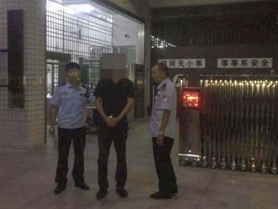 兴宁民警赶到水库，男子正仓促上岸，一问，果然...