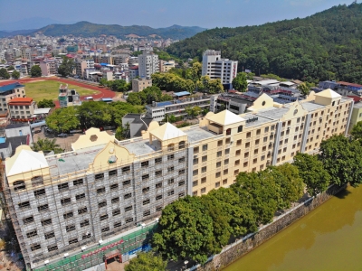 同学们很快就有新教室啦，平远实验中学新添“高大上” 教学楼~