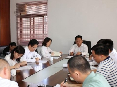 朱国城率队到梅江区二轻联社调研