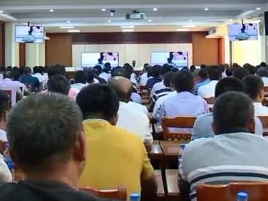 大埔组织收听收看省农村“厕所革命”垃圾污水治理视频会议