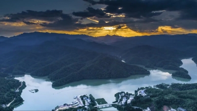 梅州V视丨70秒！鸟瞰长潭云端之美