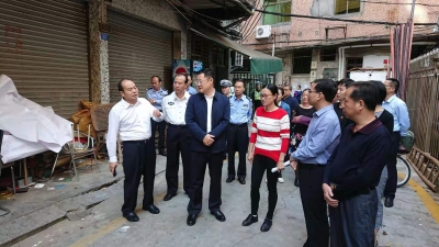 宁惠军到挂点社区督导创文工作时要求：增强责任担当，确保取得实效