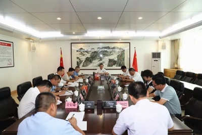 曾永祥主持召开红四军挺进东江进驻马图90周年学术研讨会筹备会议