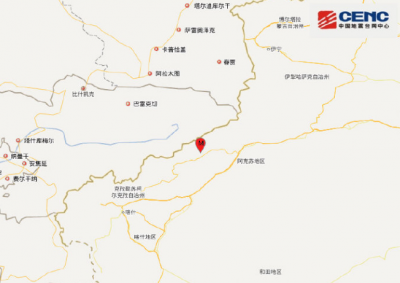 新疆乌什发生5.0级地震