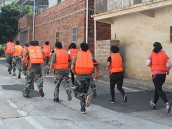 梅江区长沙镇举行防汛防风防山洪应急避险演练