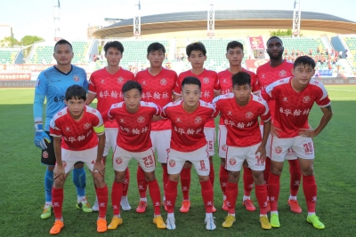 客场大胜辽宁宏运，梅县铁汉提前两轮保级