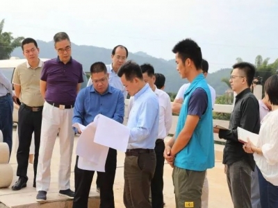 朱汉东带队到大埔西河镇漳北村调研