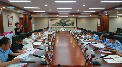 宁惠军参加2019梅州马拉松赛安保工作会议：细之又细做好安保工作