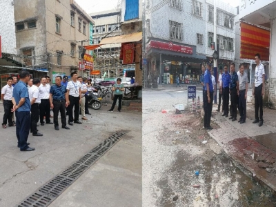 五华县委副书记傅国强调研督导网格化责任地段“双创”工作