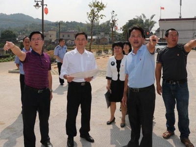 梁惠文到石扇镇三坑村调研软弱涣散基层党组织整改工作 