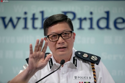 香港警务处处长邓炳强：将尽快恢复社会秩序