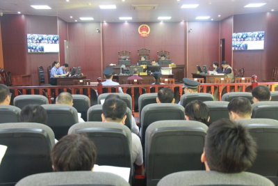 法槌敲响！兴宁市纪委监委组织党员干部旁听受贿案