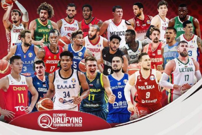 东京奥运男篮落选赛分档出炉，中国男篮列第五档