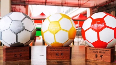 华马倒计时1天！这样的奖杯你见过吗！  