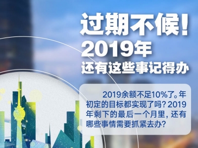 2019余额不足10%，这些事如果还没办请抓紧
