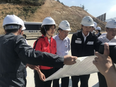 吴晓晖率队到五华督导重点项目建设：加快项目建设进度 增强经济发展后劲 