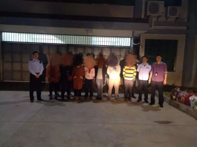 竟敢在居民区聚赌？！蕉岭民警：端了！