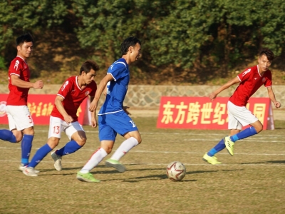 梅州市足球联赛第一阶段收兵，梅江西阳喜获28分一骑绝尘