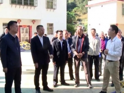 广州市海珠区领导一行到大埔开展扶贫调研工作