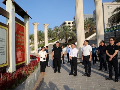 饶平县考察团一行到五华县考察交流禁毒工作