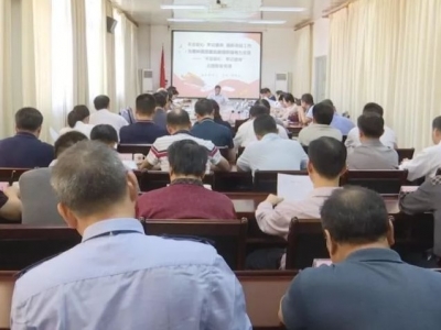 刘彩波作主题教育专题党课：狠抓项目工作，为蕉岭高质量发展提供强有力支撑