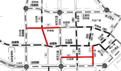 梅州江南新城四条新路开放通行，还有多条道路年底可完工通车