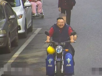 蕉岭最新“上镜”曝光！冷风“嗖嗖”吹，戴上头盔不好吗？