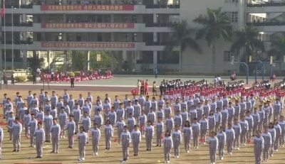 53支代表队参赛！丰顺县第四十五届中小学生田径运动会开幕