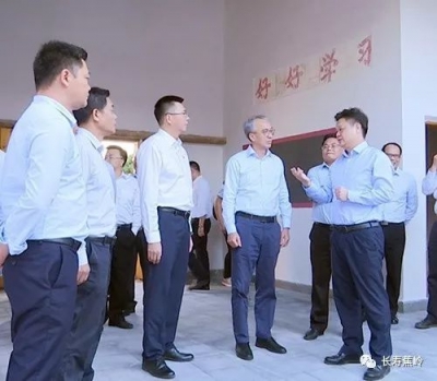 蔡朝林率队到蕉岭调研对口帮扶、精准扶贫工作