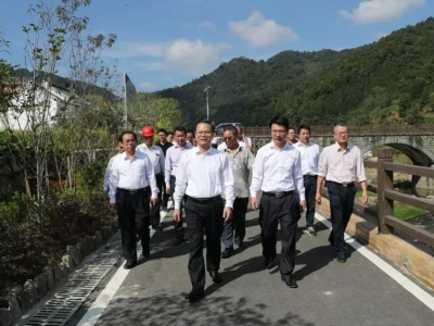 曾永祥率队到丰顺县八乡山镇调研督导主题教育等工作