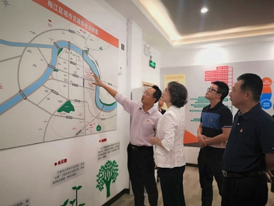 吴晓晖到梅江区调研指导“不忘初心、牢记使命”主题教育工作