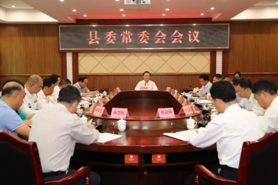 丰顺县委常委会召开会议：高质量开展主题教育，高效益推进苏区振兴