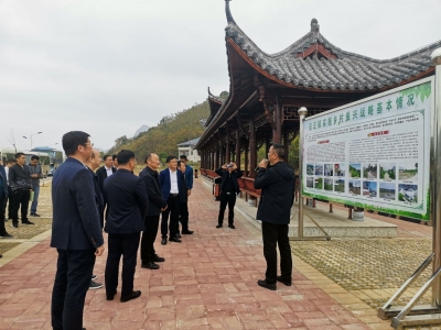 潮州市委副书记林壮森来梅考察新农村建设规划等工作