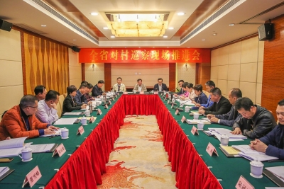 全省对村巡察现场推进会在我市召开