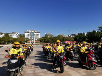 茶座丨外卖小哥送“消防安全大餐” 这个办法好